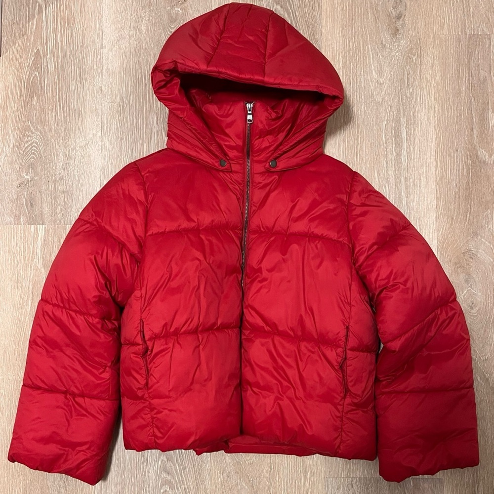 Red Puffer Jacket